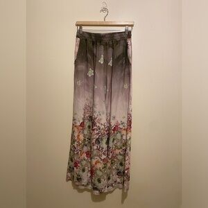 CLOT Chic Floral Wide let pants . Size S no size tags- please check measurements